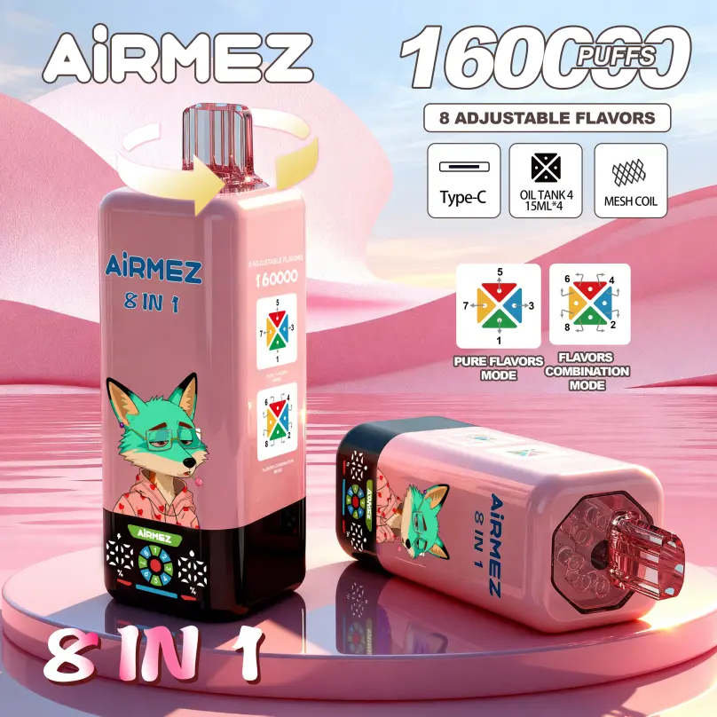 Airmez FOX 160K PUFFS 8in1 - Image 3
